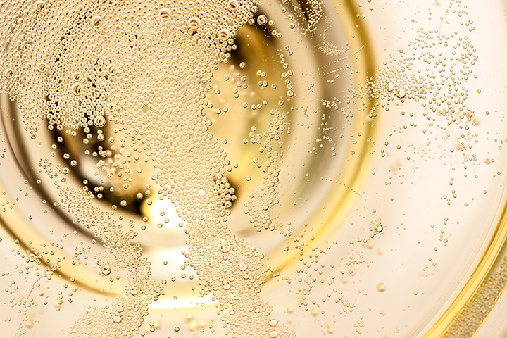 Sekt im Glas